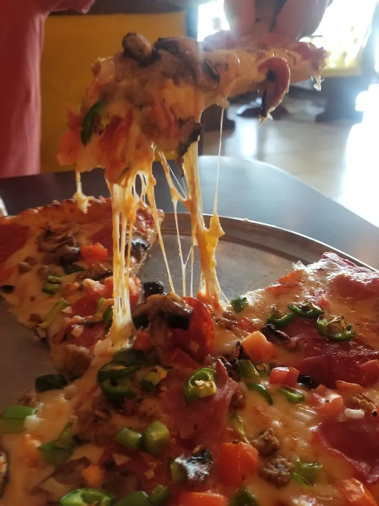 Supreme Pizza with Jalapeños